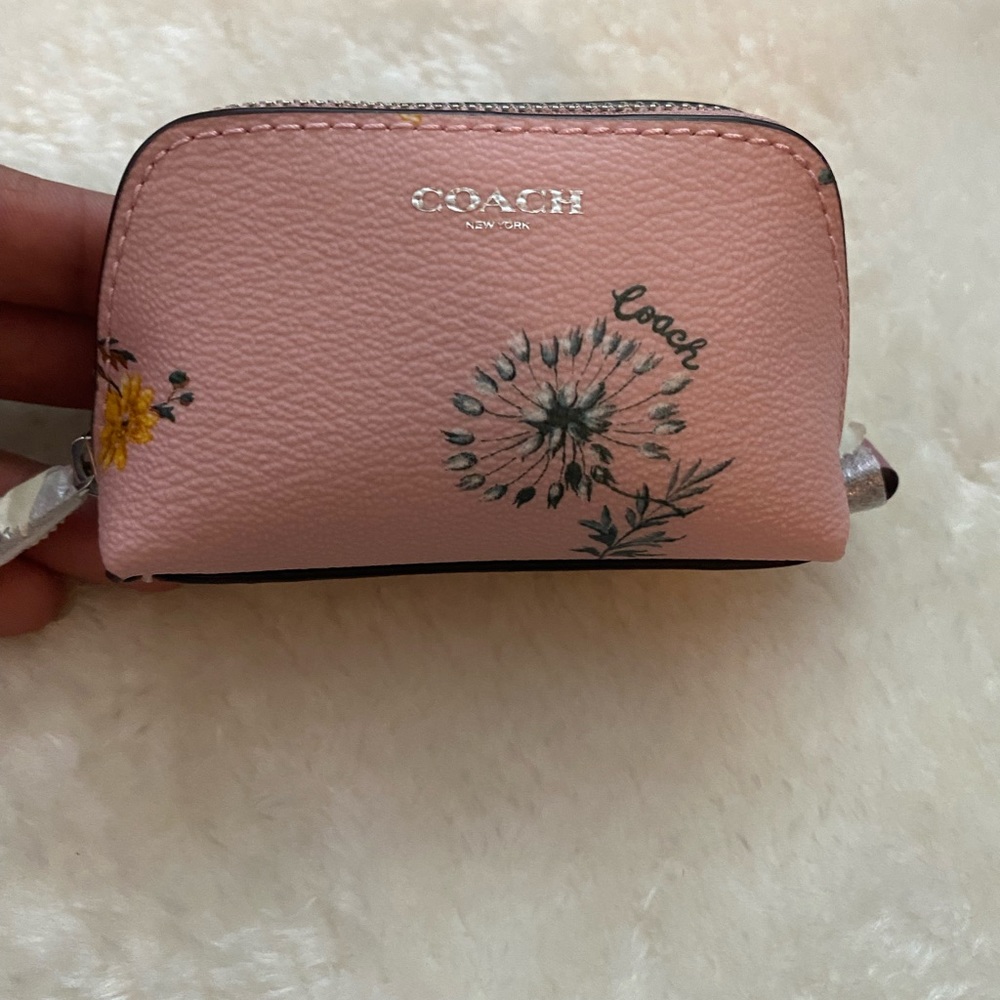 Coach floral 🌸 mini pouch